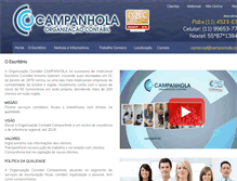 Tablet Screenshot of campanhola.com.br